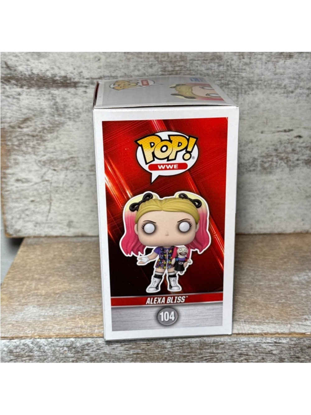 Funko Pop! WWE #104 Alexa Bliss Vinyl Figure Only At Walmart Brand New - Picture 5 of 6